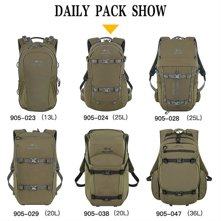 905-047# 36L Aluminum Frame Hunting Backpack With Bow & Rifle Carry | GAF Outdoor suppliers 905-047# 36L Aluminum Frame Hunting Backpack With Bow & Rifle Carry | GAF Outdoor suppliers