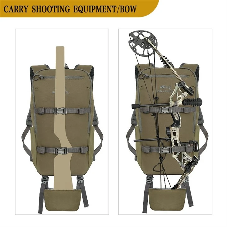 GAF 20L Lightweight Hunting Daypack (905-029) | Bow & Rifle Sling, Rain Cover | 500D Nylon Hydration Pack factory GAF 20L Lightweight Hunting Daypack (905-029) | Bow & Rifle Sling, Rain Cover | 500D Nylon Hydration Pack factory