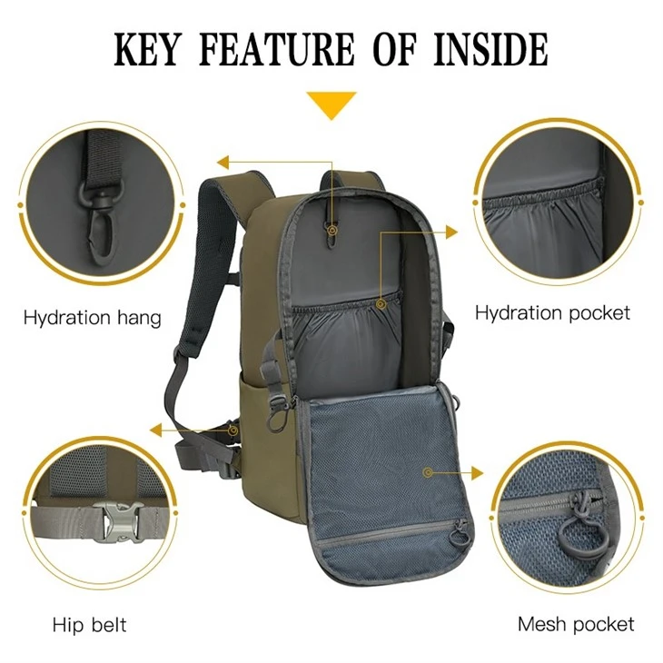GAF 20L Lightweight Hunting Daypack (905-029) | Bow & Rifle Sling, Rain Cover | 500D Nylon Hydration Pack high quality GAF 20L Lightweight Hunting Daypack (905-029) | Bow & Rifle Sling, Rain Cover | 500D Nylon Hydration Pack high quality